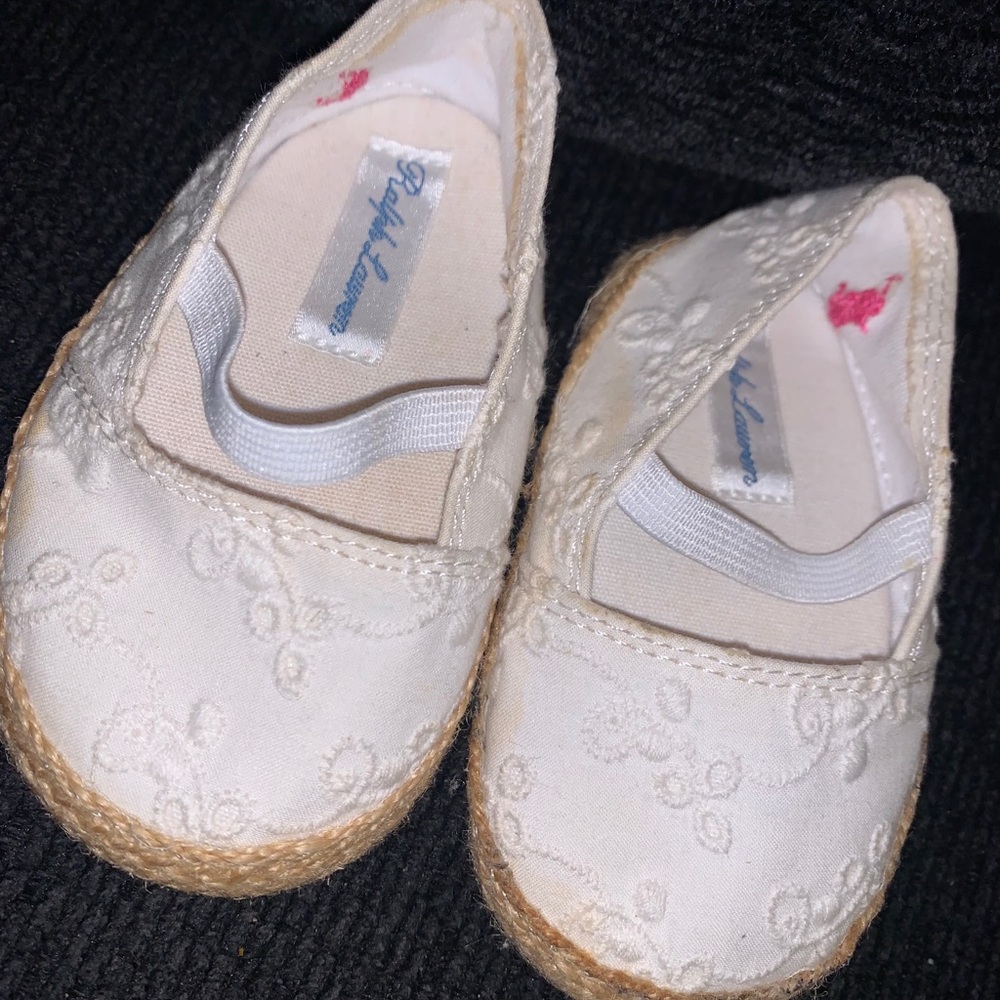 Infant Size 3 Ralph Lauren shoes!